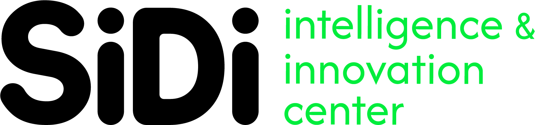 Logo SiDi - Preto e verde
